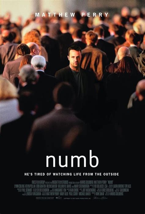 Numb (2007) film online,Harris Goldberg,Matthew Perry,Lynn Collins,Kevin Pollak,Bob Gunton